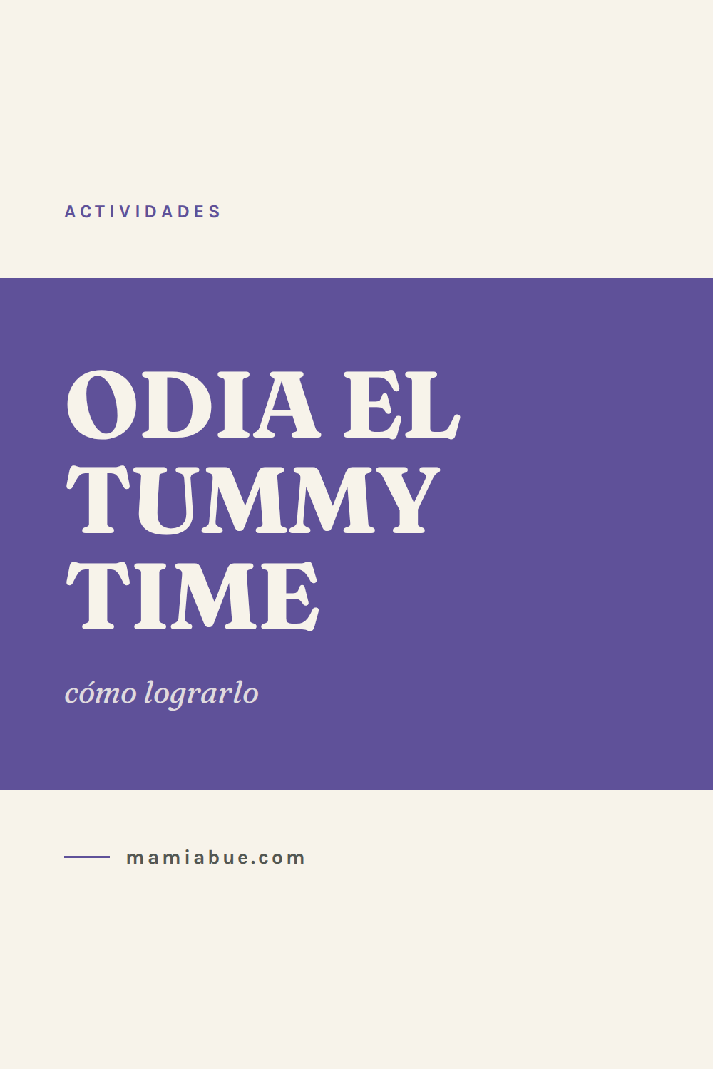 Actividades — Mamiabue: actividades 02