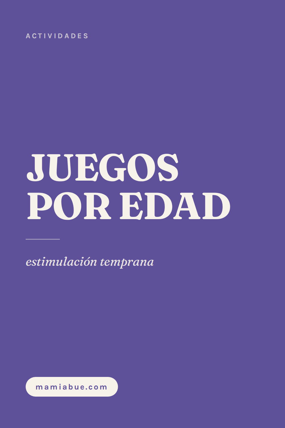 Actividades — Mamiabue: actividades 03
