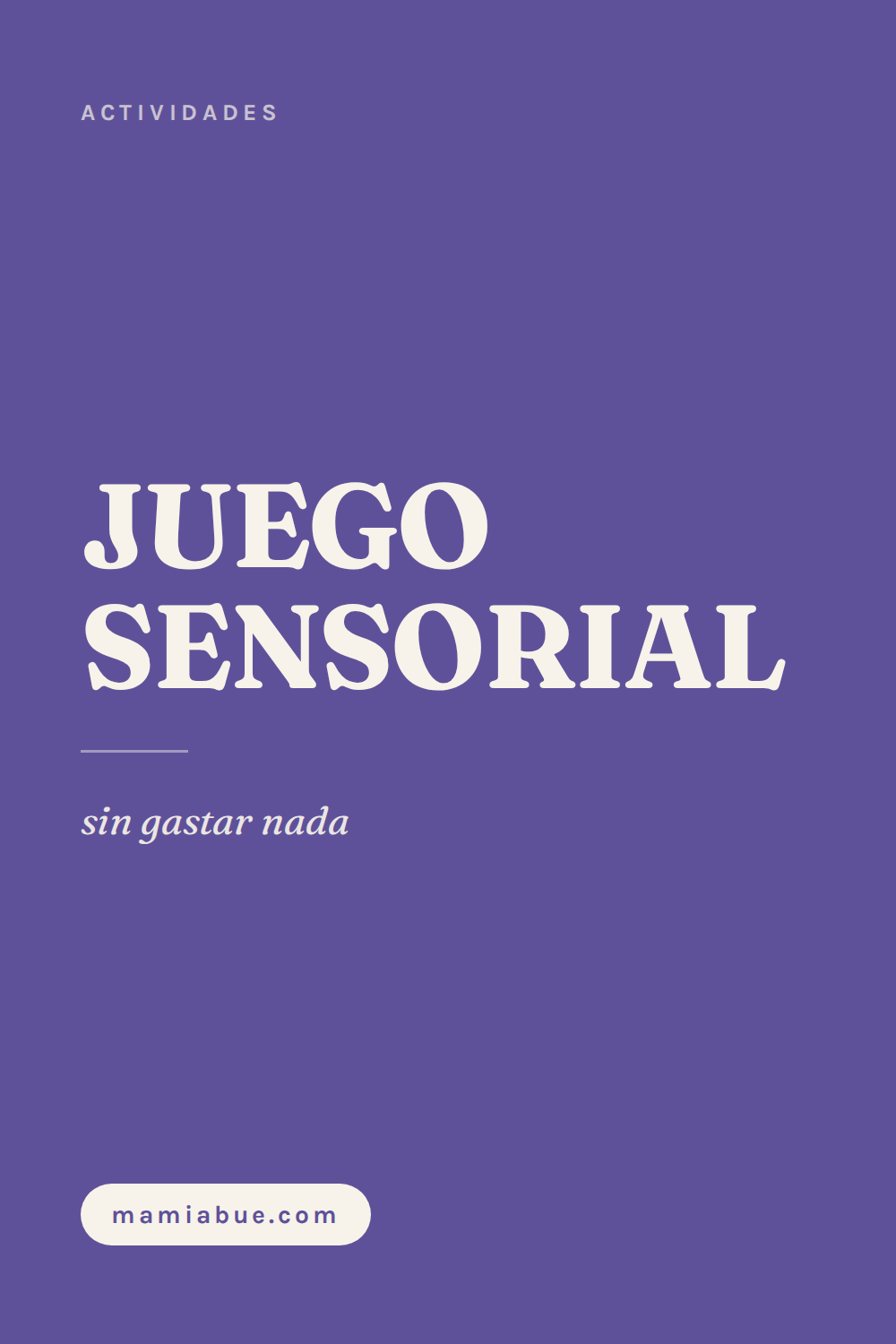 Actividades — Mamiabue: actividades 07