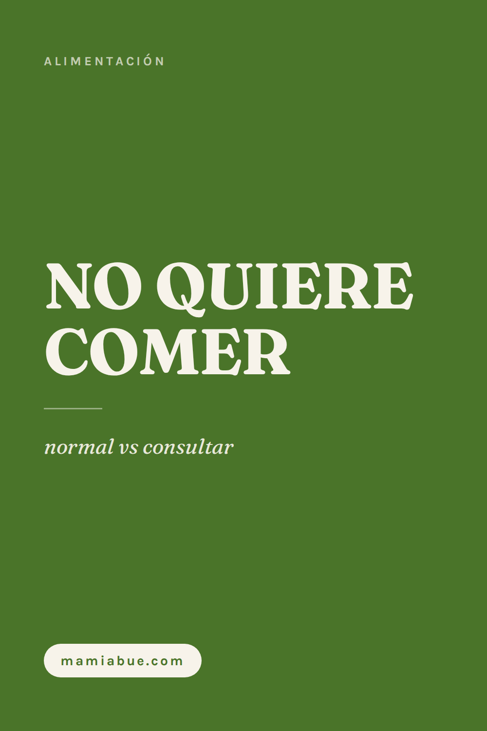 Alimentación — Mamiabue: alimentacion 13