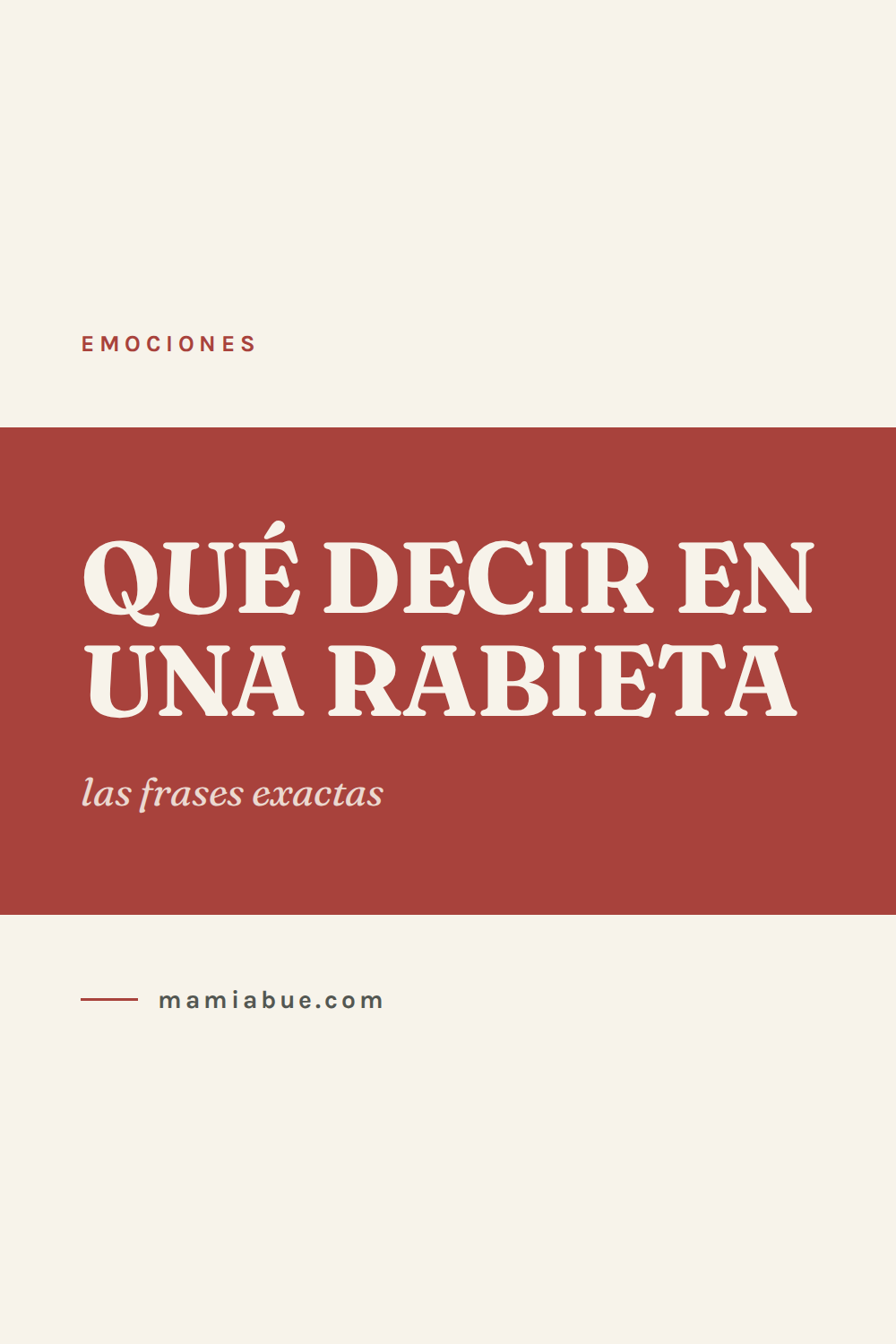 Emociones — Mamiabue: emociones 01