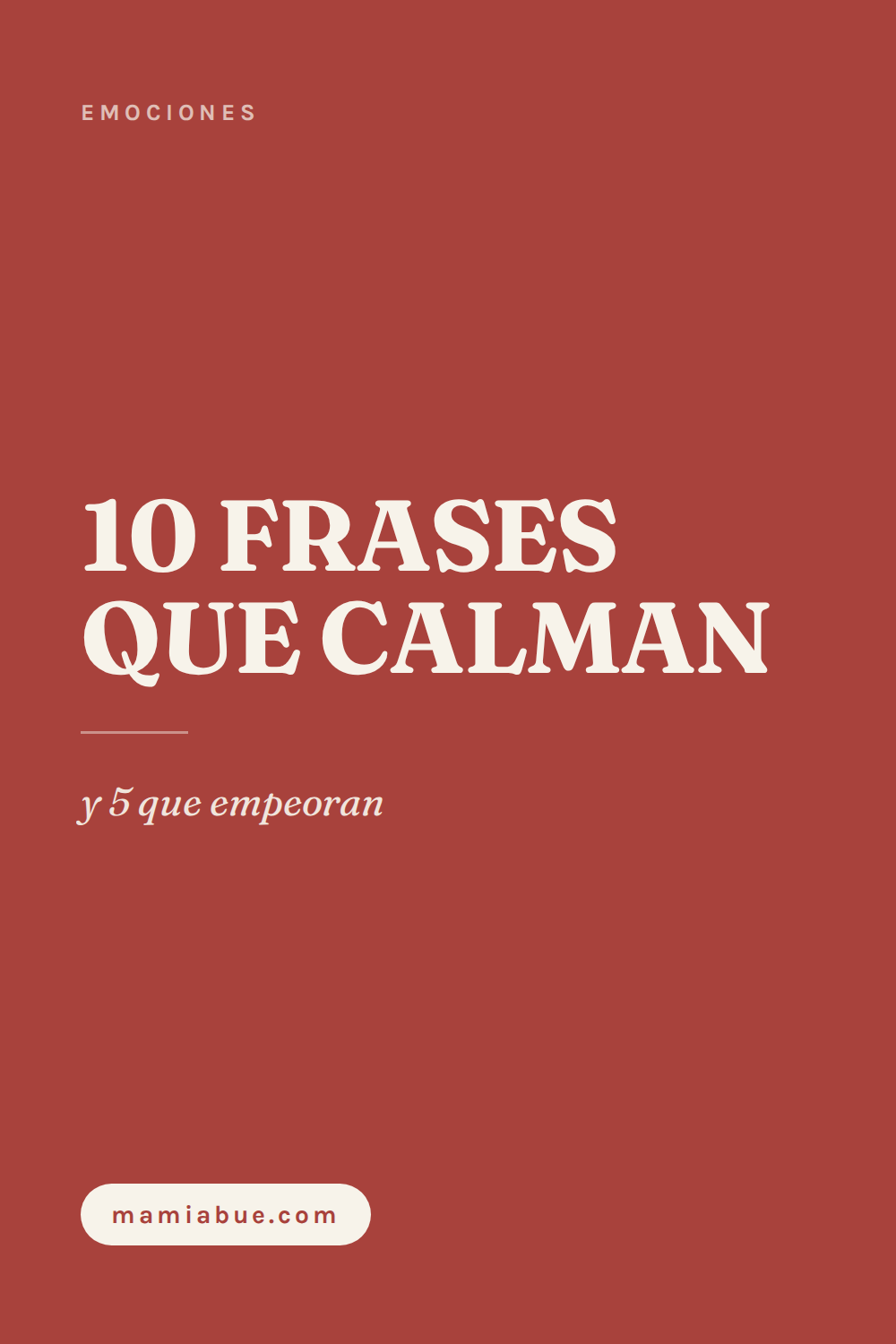 Emociones — Mamiabue: emociones 02