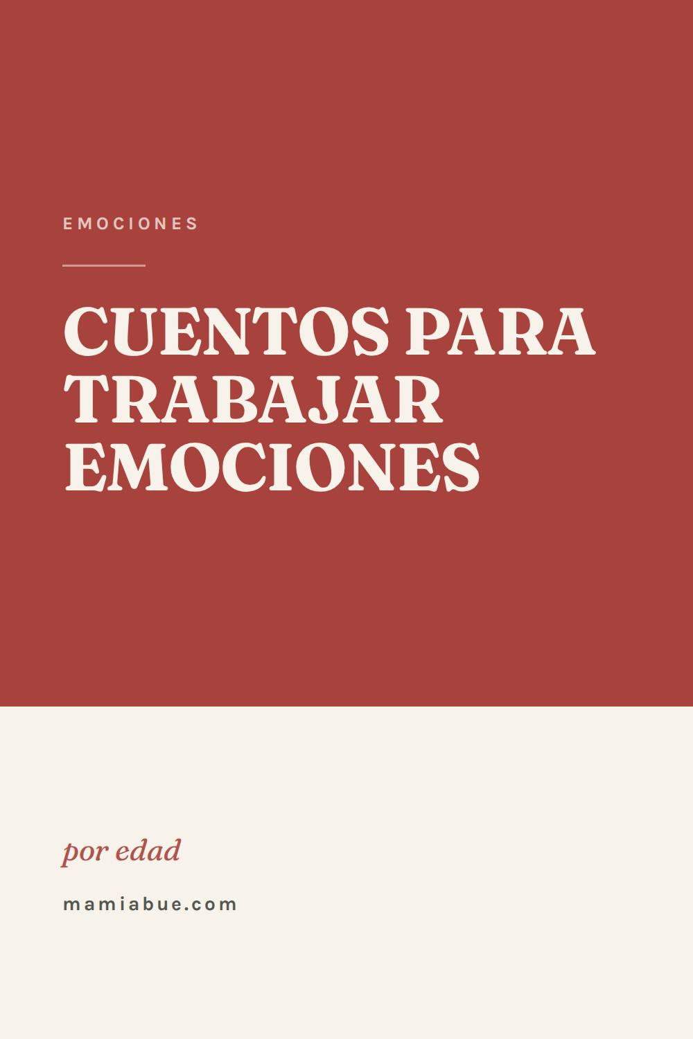 Emociones — Mamiabue: emociones 11