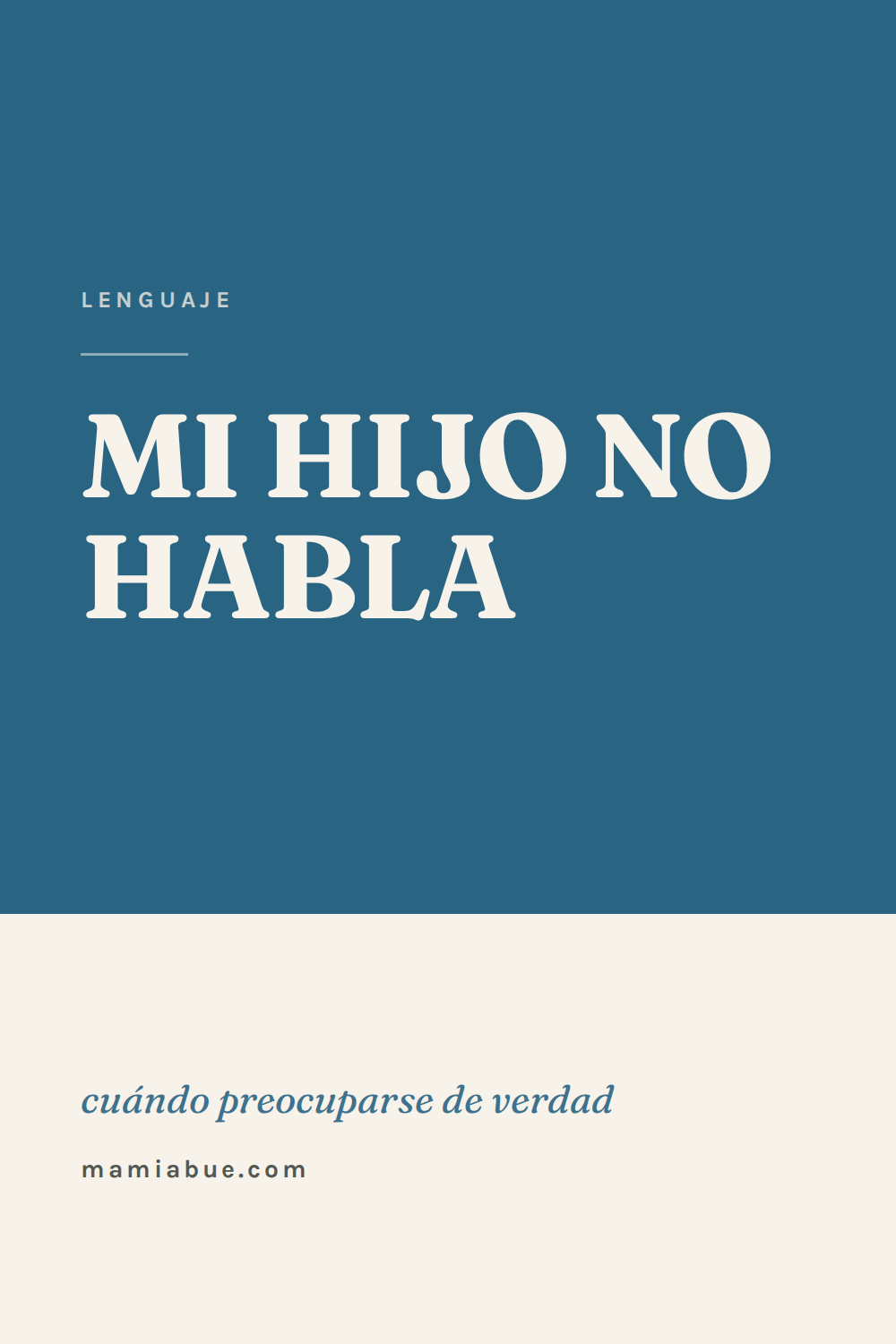Lenguaje — Mamiabue: lenguaje 01