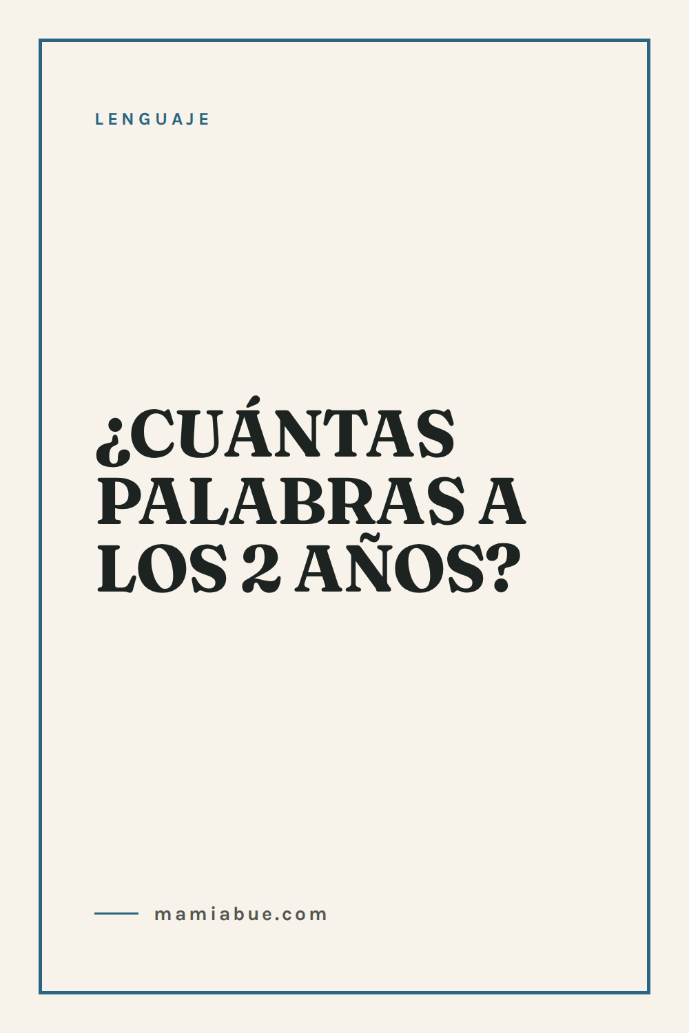 Lenguaje — Mamiabue: lenguaje 02