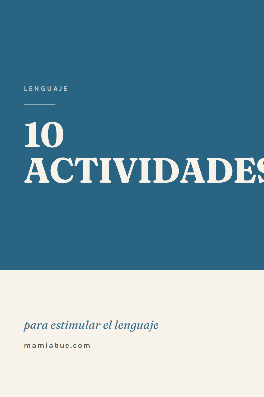 Lenguaje — Mamiabue: lenguaje 05