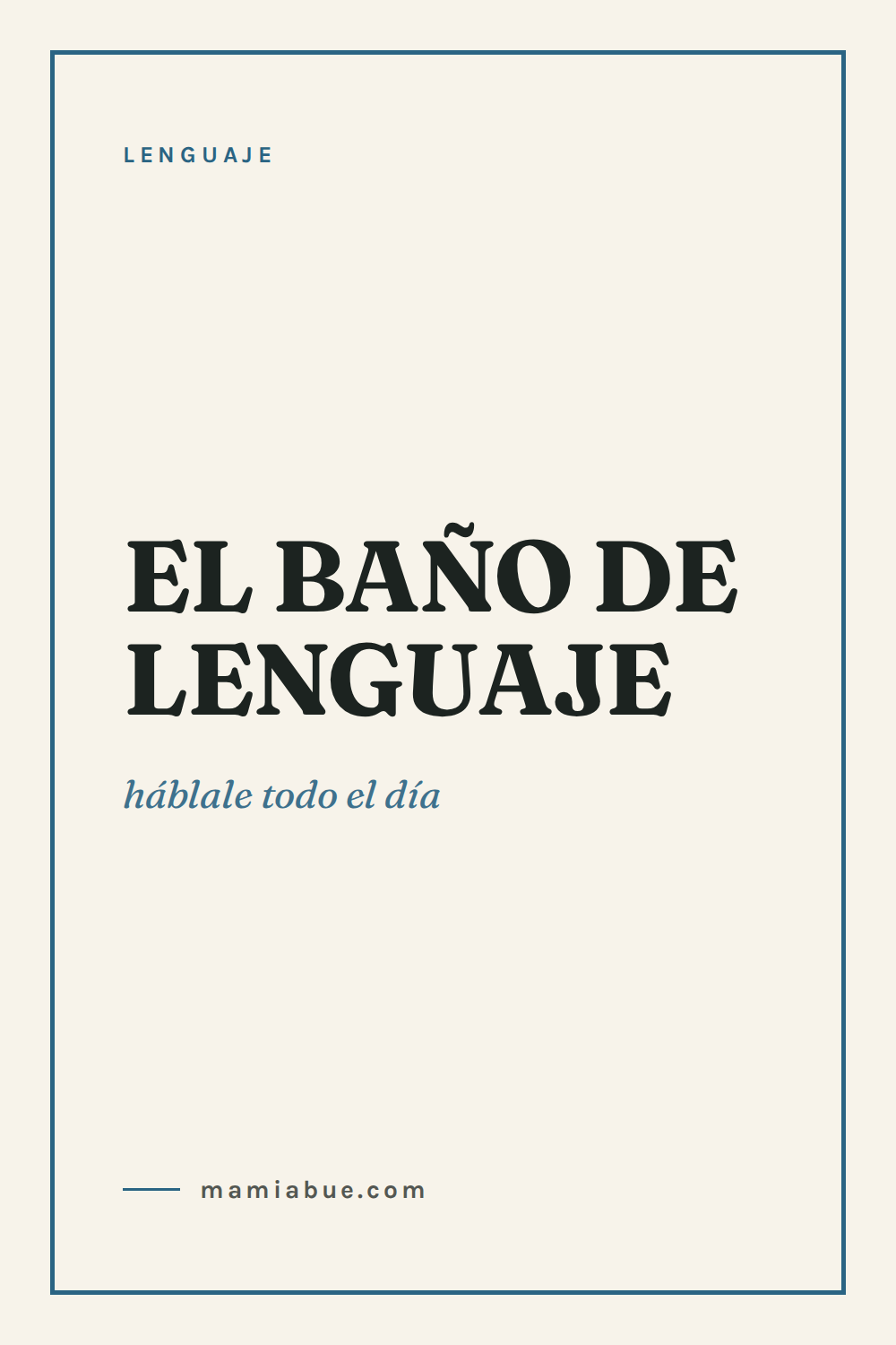 Lenguaje — Mamiabue: lenguaje 06