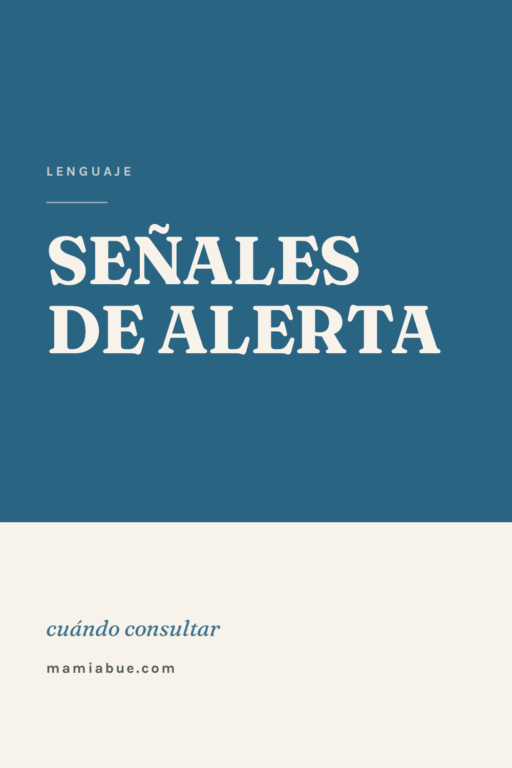 Lenguaje — Mamiabue: lenguaje 09