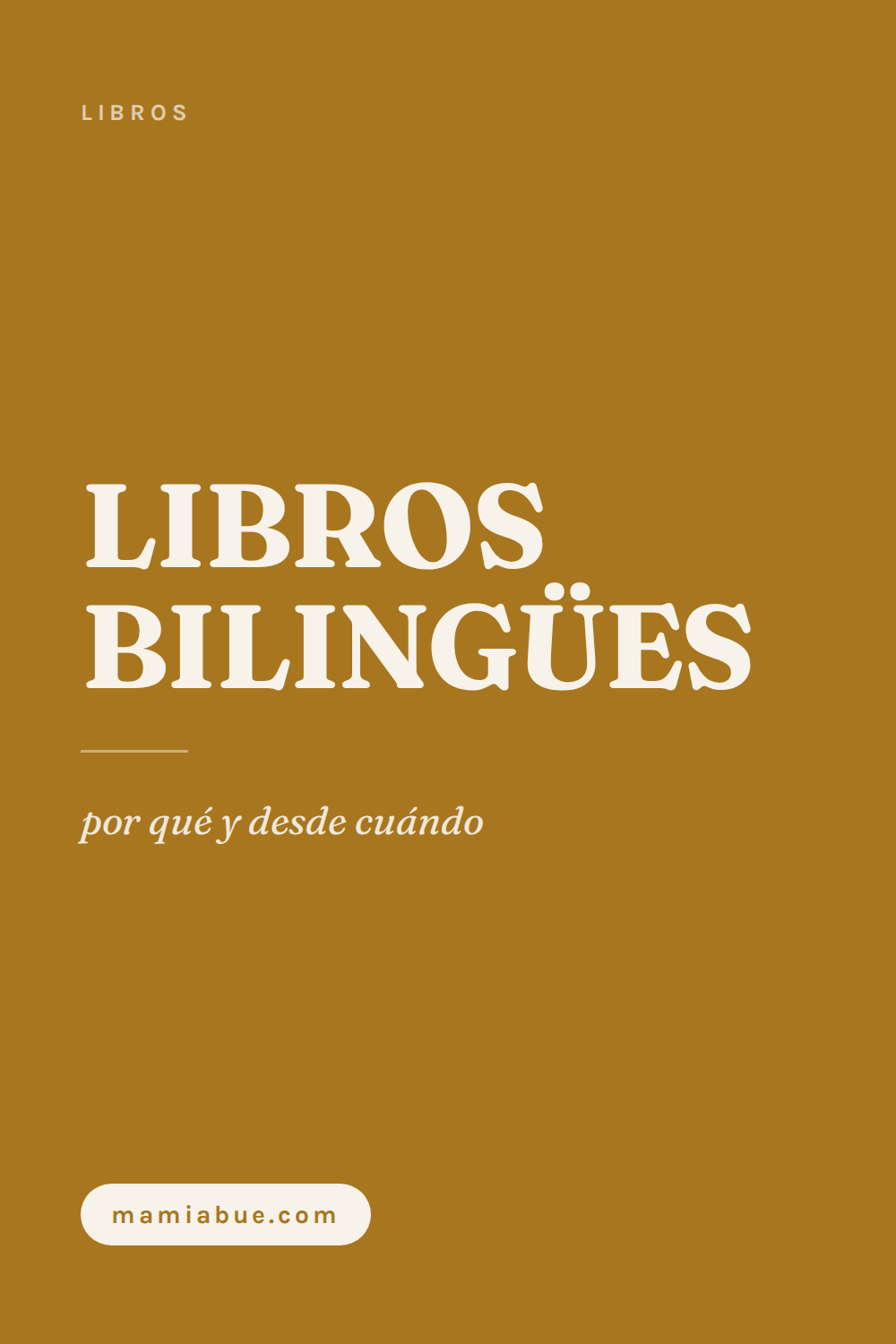 Libros — Mamiabue: libros 15