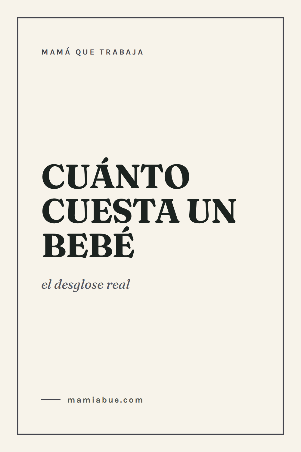 Mamá que trabaja — Mamiabue: mama que trabaja 01
