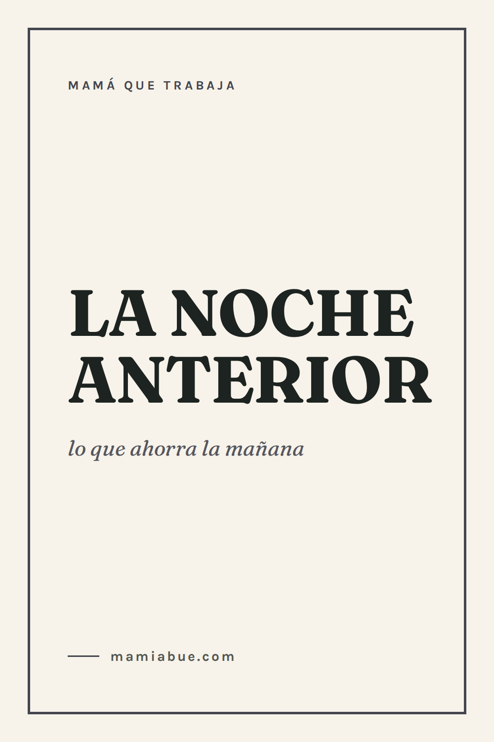 Mamá que trabaja — Mamiabue: mama que trabaja 09