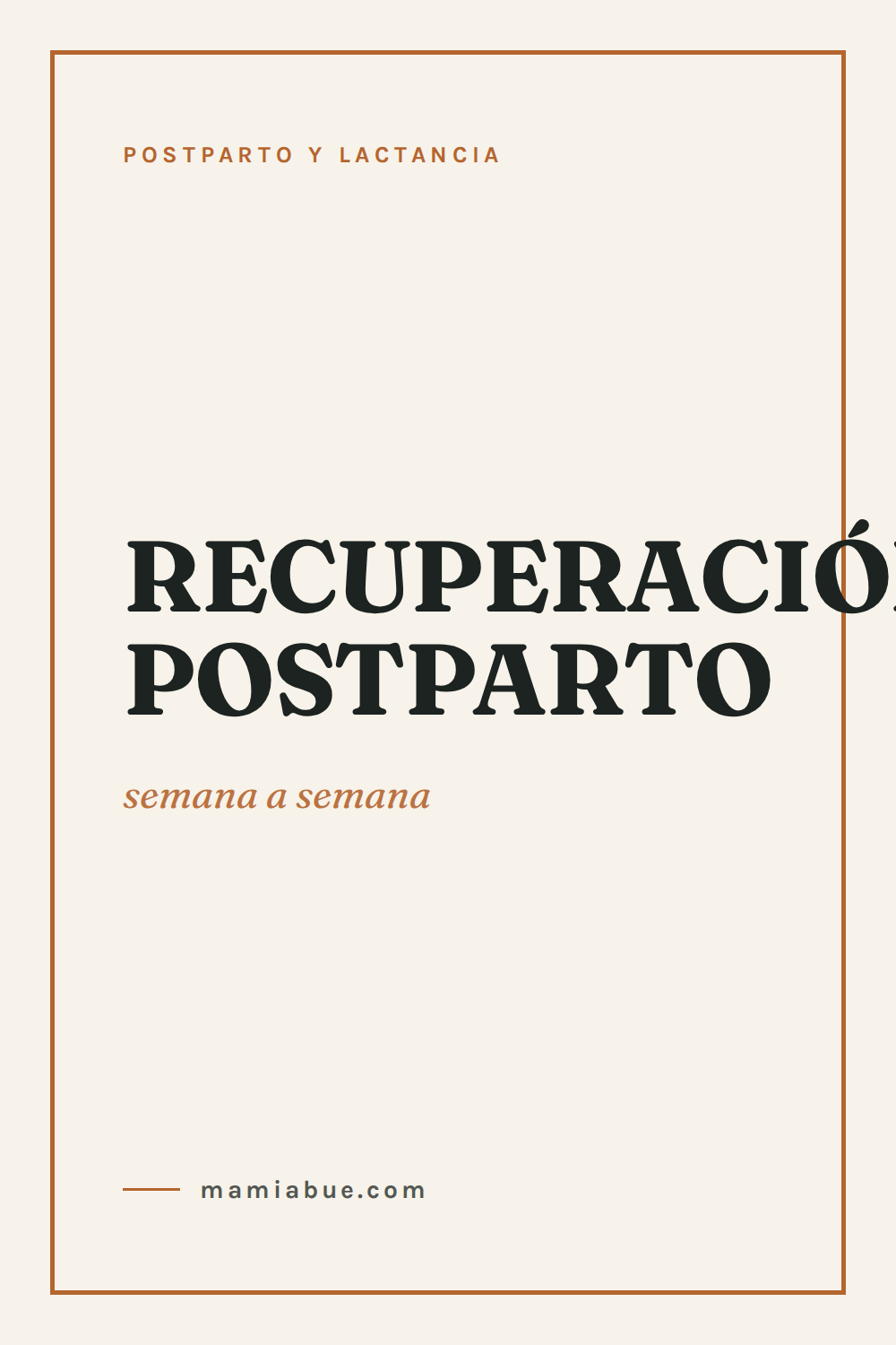 Postparto y lactancia — Mamiabue: postparto y lactancia 03