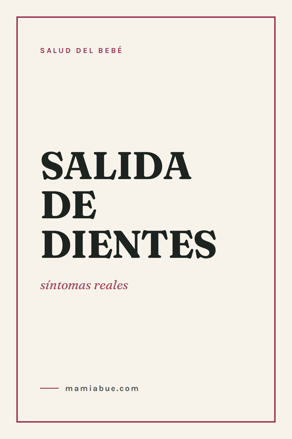 Salud del bebé — Mamiabue: salud del bebe 13